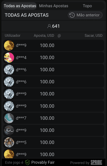  Estatísticas do jogo